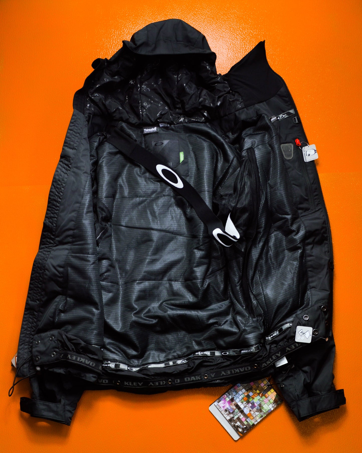 Oakley Ultra Technical Magnetic Asymmetrical Panelled Black Jacket (~M~)