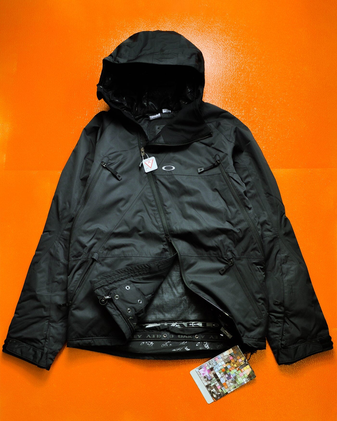 Oakley Ultra Technical Magnetic Asymmetrical Panelled Black Jacket (~M~)