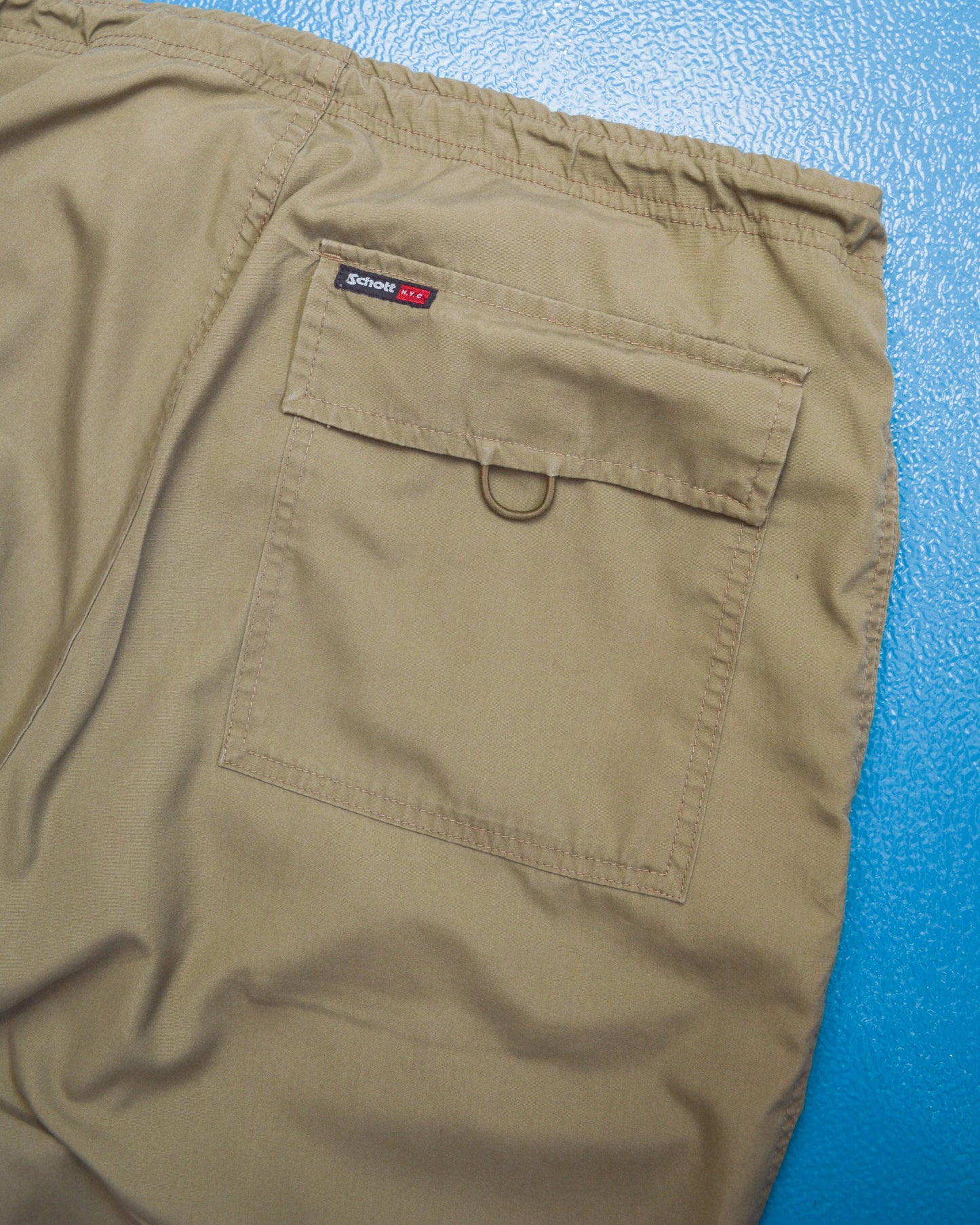 schott Tan / Khaki Knee Dart Snopant / Military Style Pants (34~36)