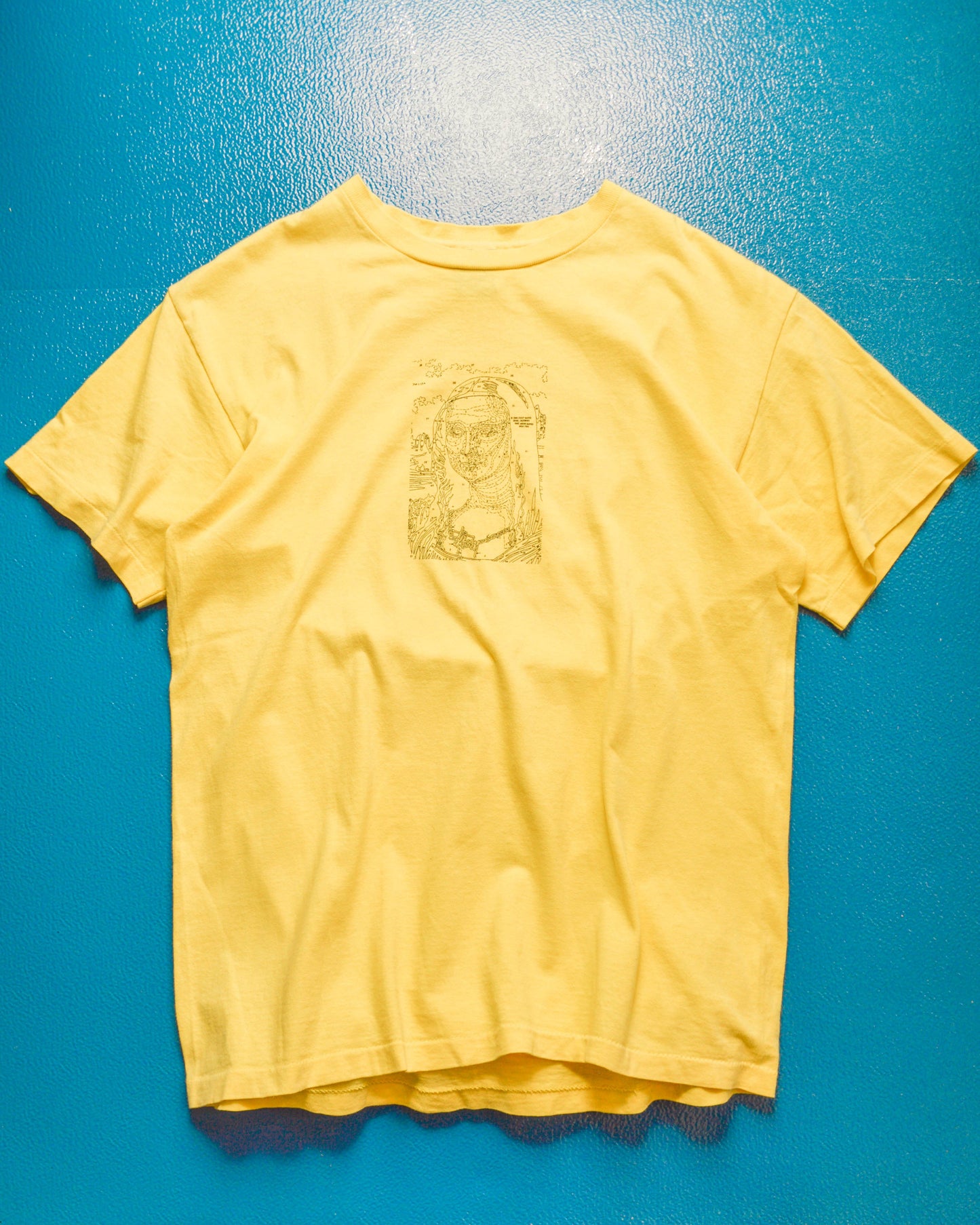 Stussy 2000 Mona Lisa Colour by Numbers T-shirt (M~L)