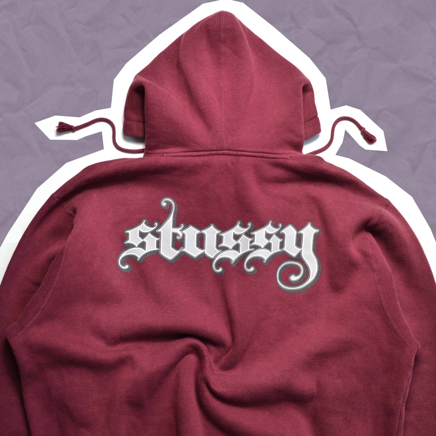 Stussy Baroque Maroon Hoody (L)