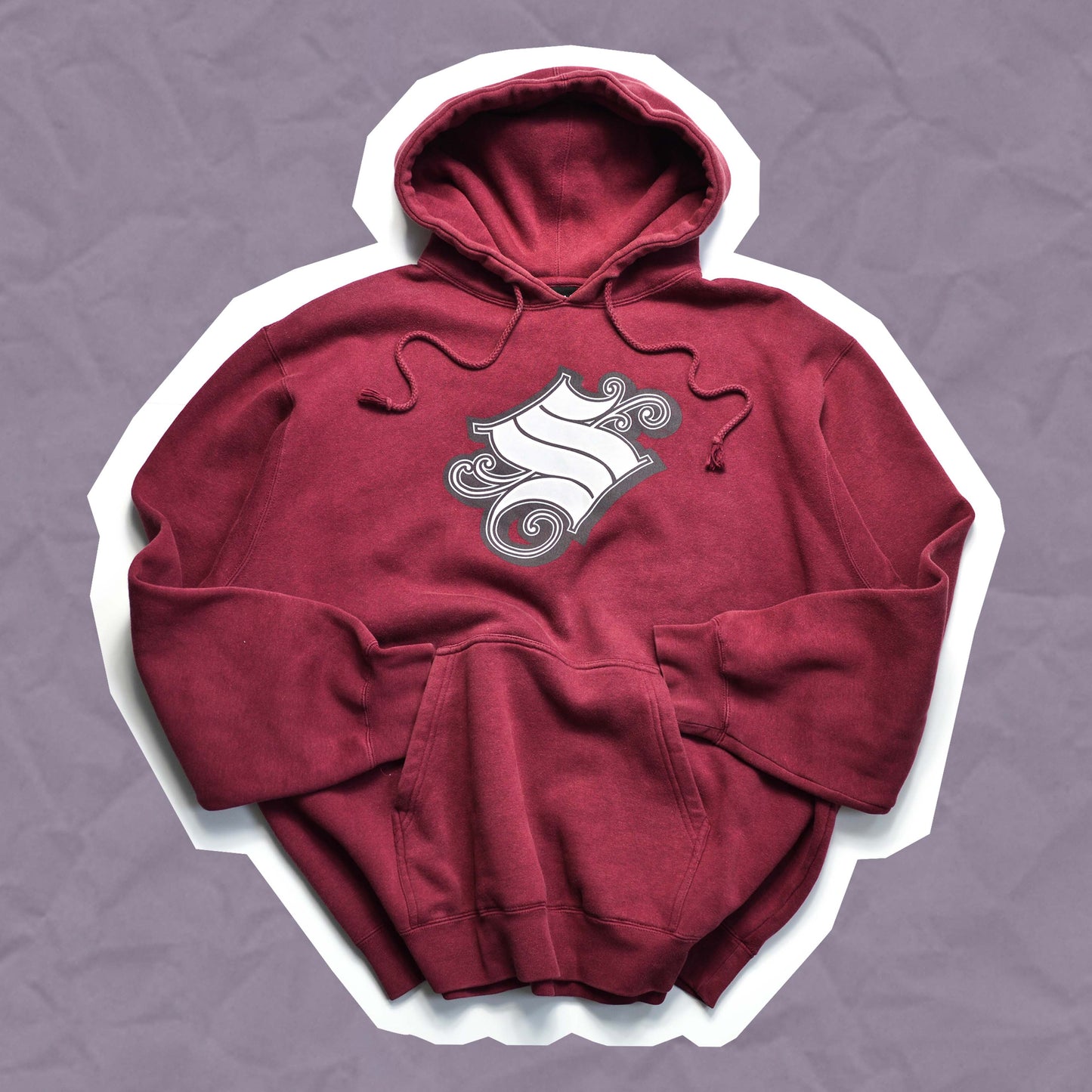 Stussy Baroque Maroon Hoody (L)