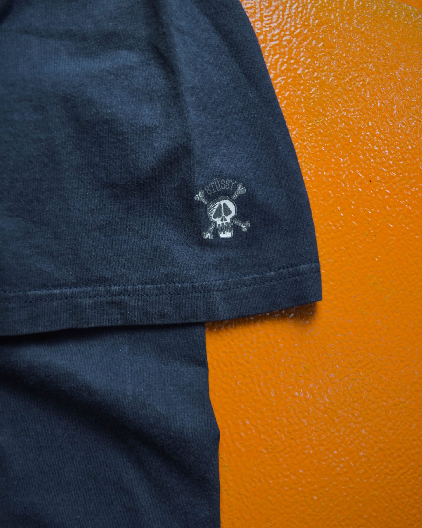 Stussy Biker Fumes / Smoke Graphic T-shirt (L)