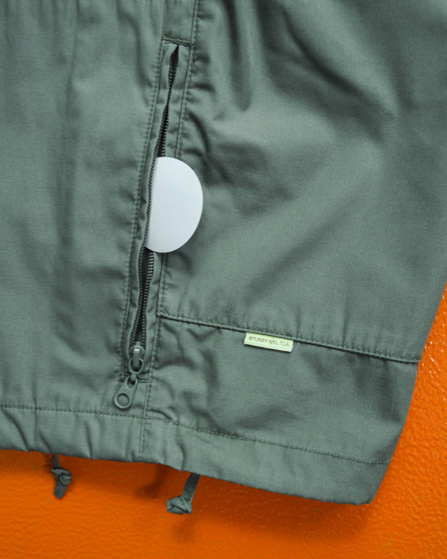 Stussy Grey Side Pocket Cargo Shorts ( 30)