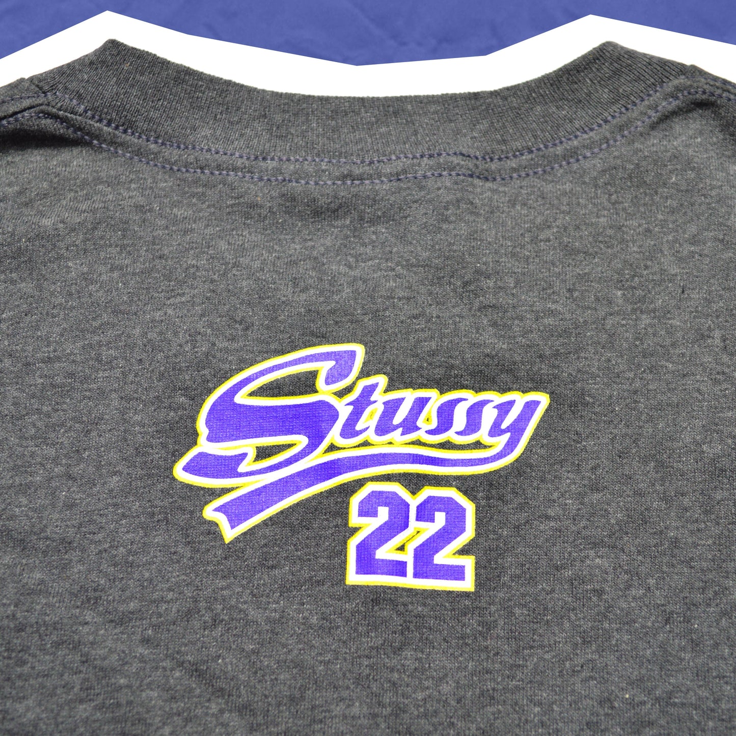 Stussy Los Angeles Lakers 22 Longsleeve T-shirt (M~L)