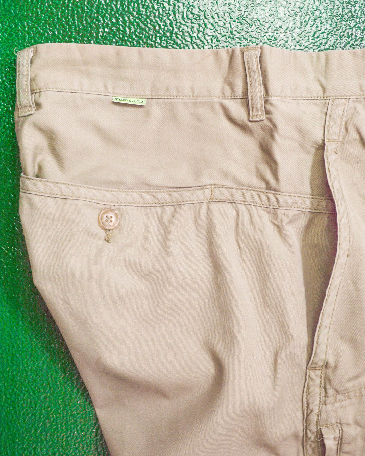 Stussy Multi-Pocket Tactical Cream Flight / Cargo Pants (~34~)