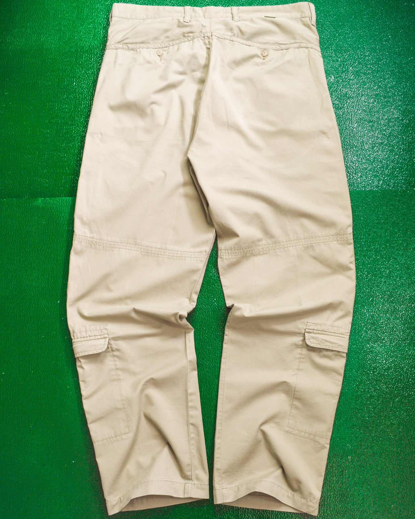 Stussy Multi-Pocket Tactical Cream Flight / Cargo Pants (~34~)