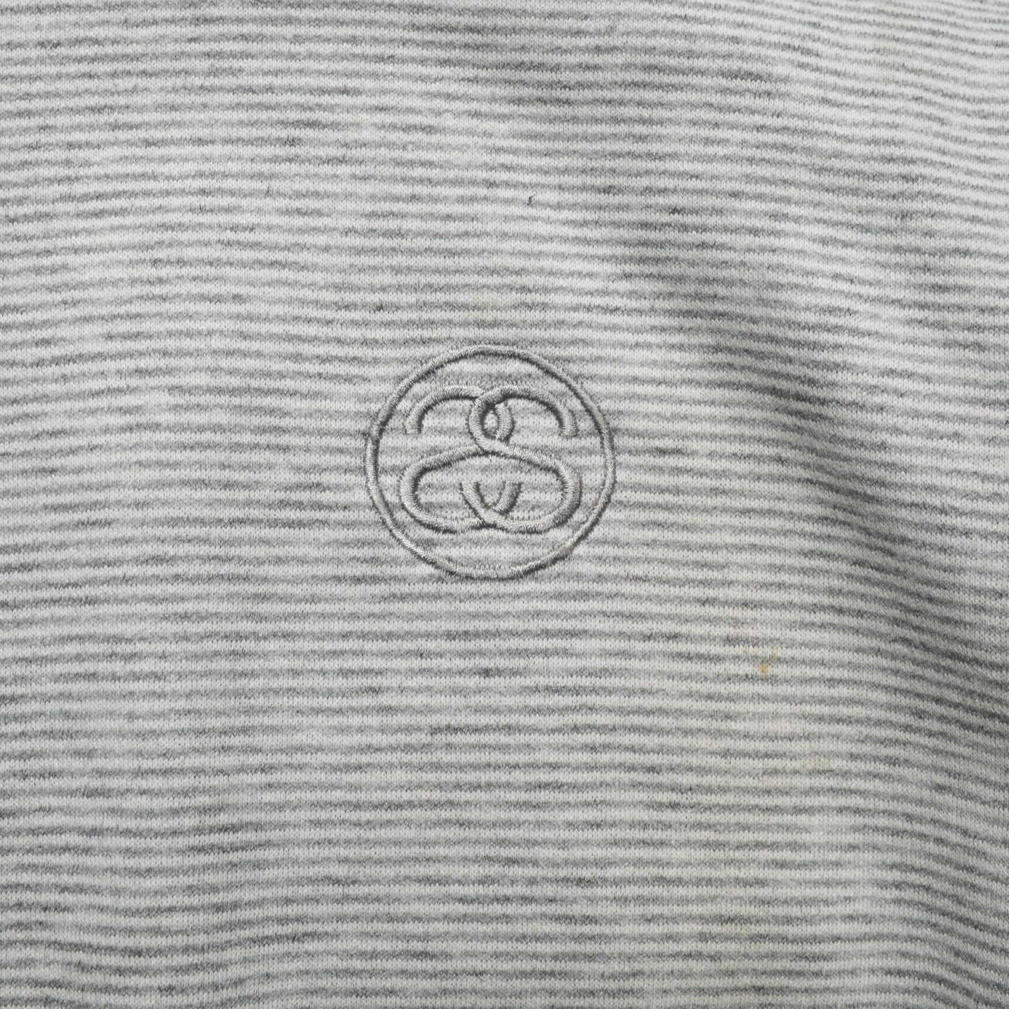 Stussy OG 80s SS Link Striped Mock Neck Jumper (~M~)