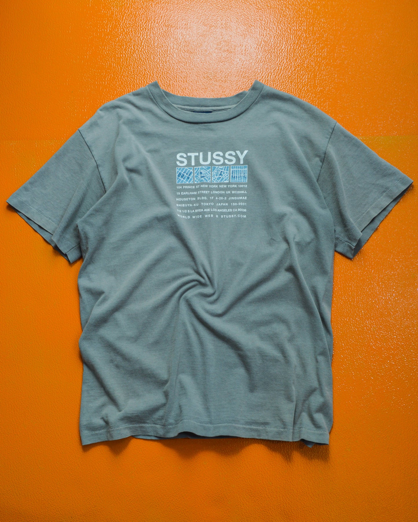 Stussy Old Chapter Location T-shirt (L)