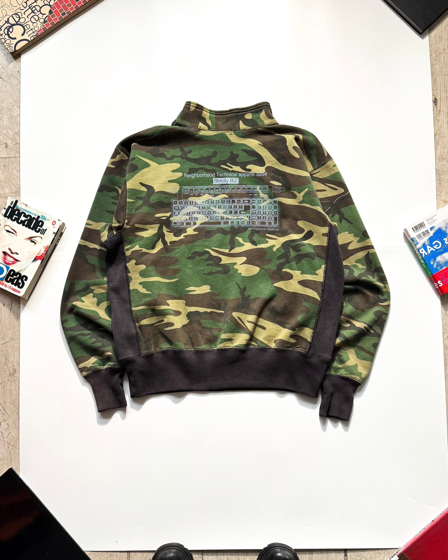 1998 Modified Camber Camo Print Jumper (~L~)