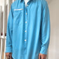2000 Vivid Blue Packable Shirt (~L~)