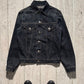 2003 Washed Dark Wash Denim Trucker Jacket (~M~)