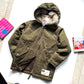 Spring 2000 Faux Fur  Face Full Zip Parka Jacket (~M~)