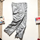 Early 2000s Light Grey Asymmetrical Cargo Tech Pants (33~36)