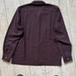 1993 Maroon Brown Lightweight Over Shirt   (M~L)