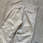 Early 2000s Cream Lightweight Front Carpenter Pants  (31~33)