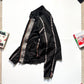 2005  Black Grey Trim Lightweight Moto Jacket (~L~)