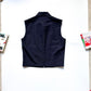 90s Navy Boxy Vest (~M~)