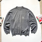 90s Washed Process Grey Tonal Ribbed Jumper (~L~)