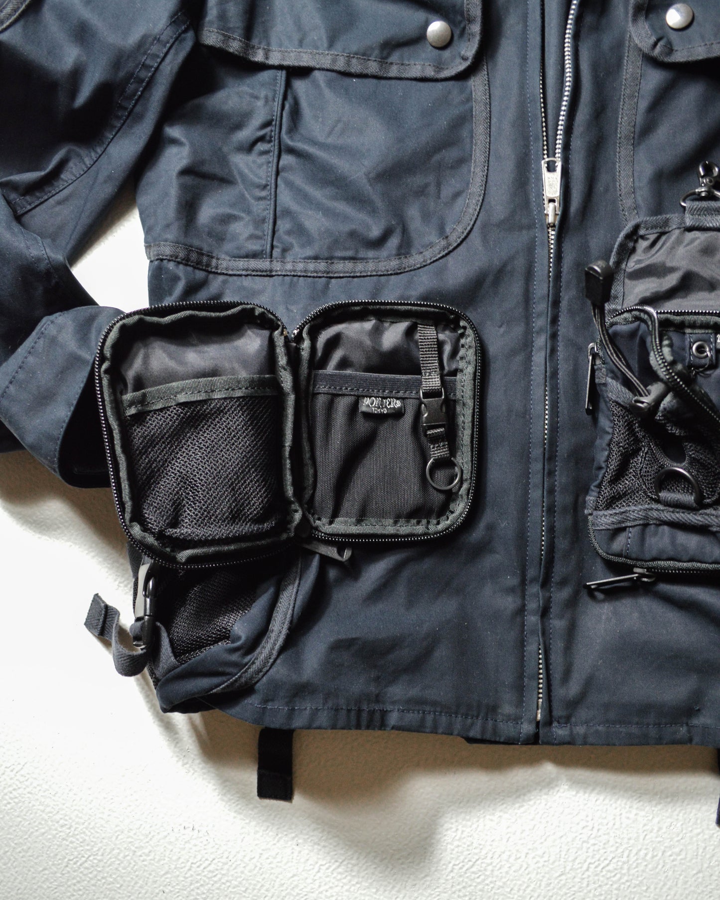 SS09 Deep Navy Utility Cargo Jacket (~S~)