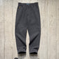 Early 2000s Eco-stone Diagonal Weave Textured Grey Pants / Trousers  (28~30)