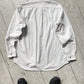 90s Off Center  Circle Patch Blue / White Shirt (~L~)