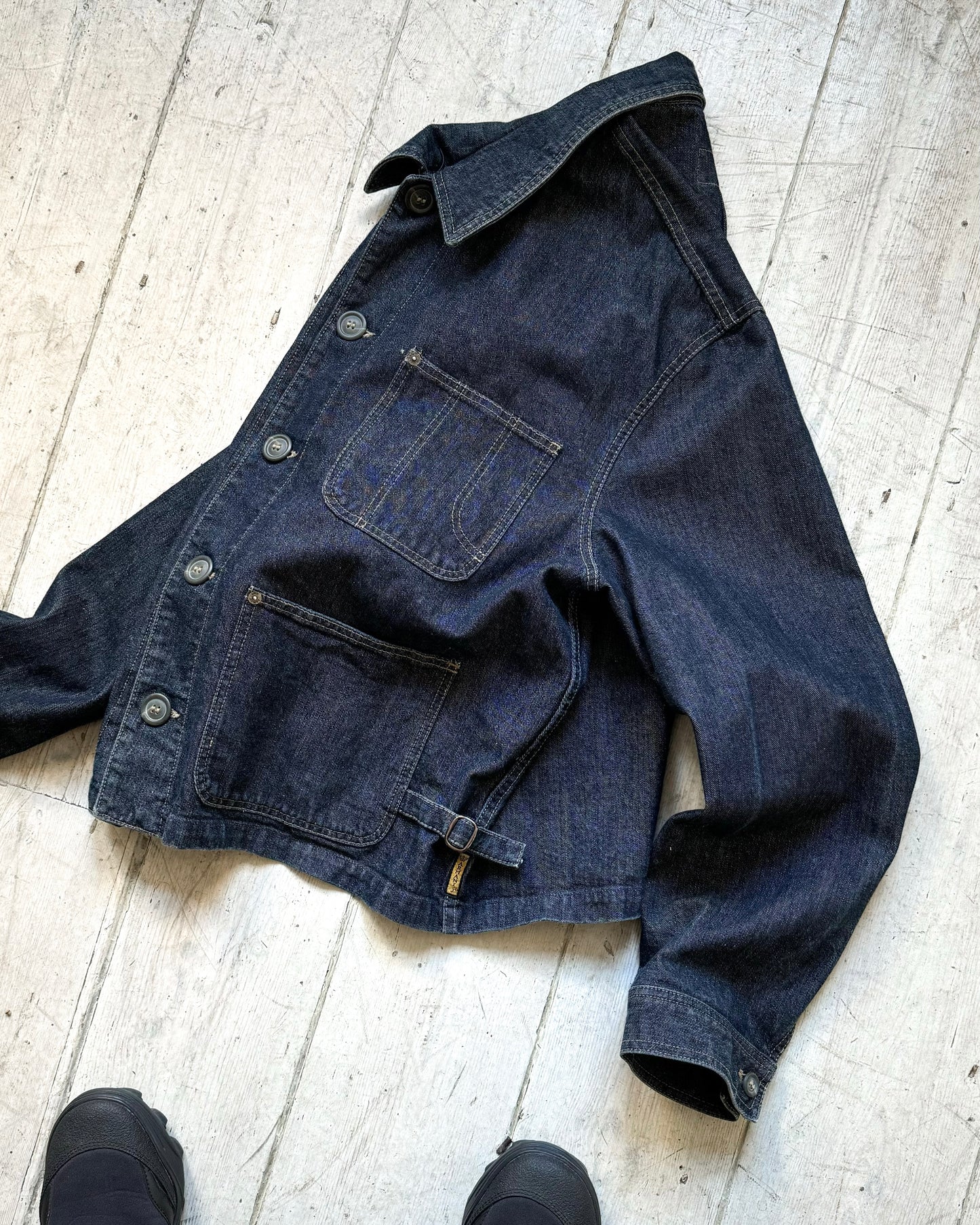 90s Denim Work Jacket (~L~)