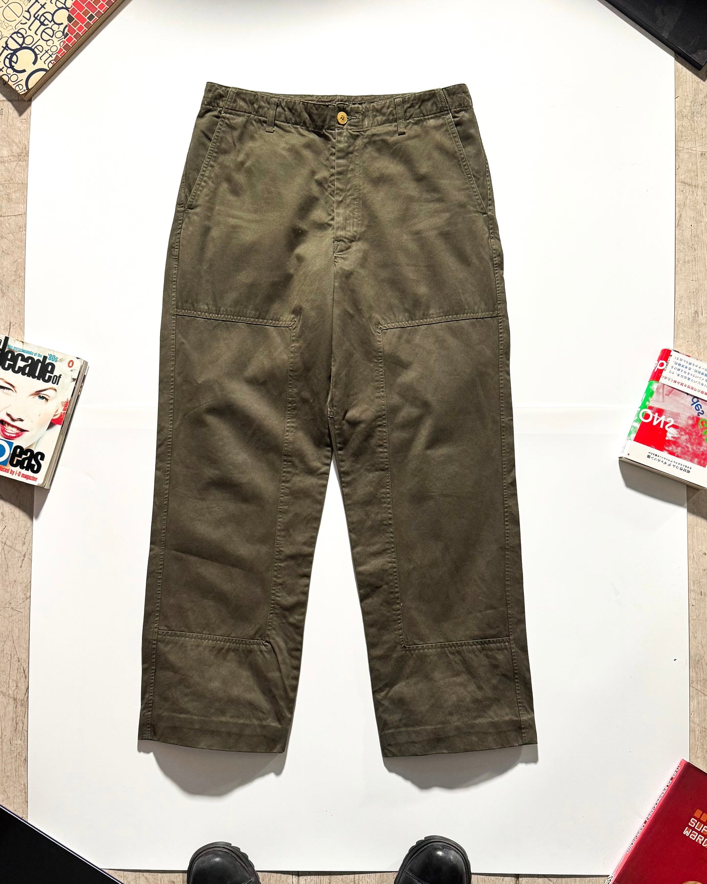 2000s Knee Panel Work Pants (31~33)