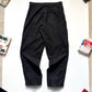 Early 2000s Double Pleated Light Weight Washed Black Pants (31~32)