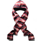 Red Plaid / Black Reversible Scood Harf (OS)