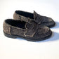 AW92 Raw Edge Tweed Style Loafers  (JP26/ UK7.5)
