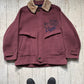 1991 Blush Red Fleece Collar Rebel Without a Cause Jacket (~XXL~)