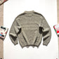 90s Multi Tone Weave Striped Pattern Knit Jumper (~M ~ )