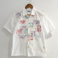 2003 Patchwork Paisley White Shirt (~M~)