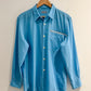 2000 Vivid Blue Packable Shirt (~L~)