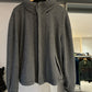 Heather Grey Windbreaker Style  Jacket (L)