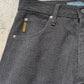 Early 2000s Eco-stone Diagonal Weave Textured Grey Pants / Trousers  (28~30)