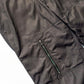 Early 2000s Shimmer Waxed Grey Asymmetrical Zip Cargo Pants (34~36)