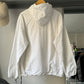 AW1999 Relax White Padded Asymmetrical Lightweight Anorak Jacket (L)