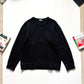 90s Black Boxy Jumper (M~L)