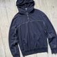 SS07 Navy Piping Hoody (M~L)