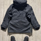 1999 Grey Loro Piana Storm System Wool Side Zip Parka Jacket (~L~)