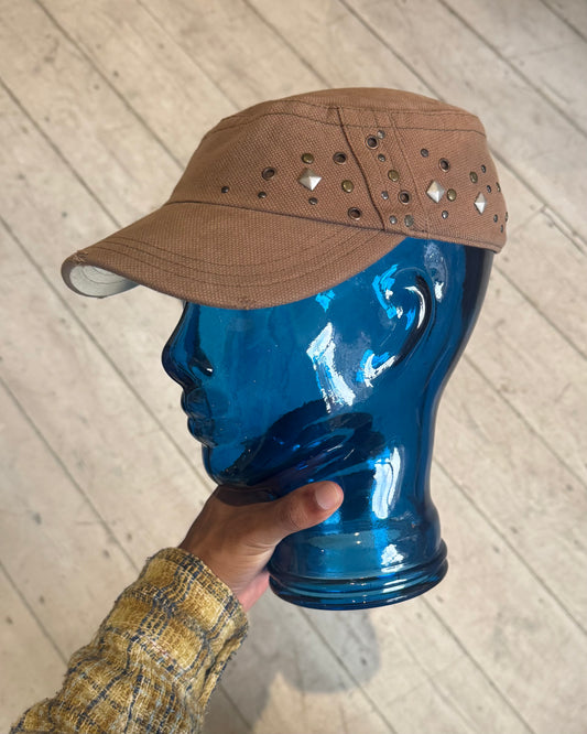 2000s Studded Military / Army Style Hat (OS)
