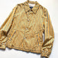 2003 Striped Yellow Light Work Jacket (~M~)