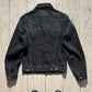 2003 Washed Dark Wash Denim Trucker Jacket (~M~)