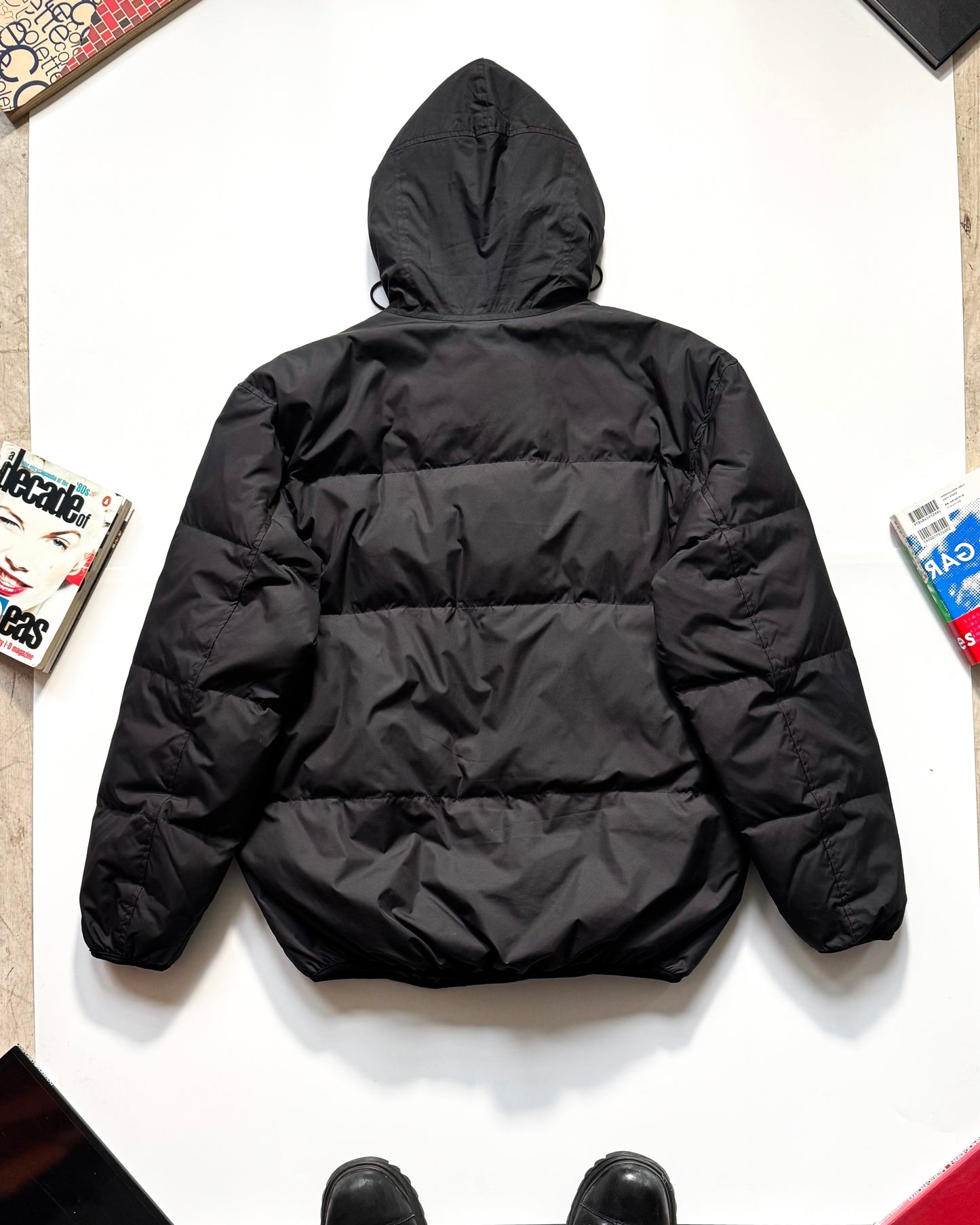 Extreme Weather Style High Neck Ninja Pullover Puffer Jacket  (~L~)