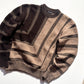 AW89 Asymmetrical 3-D Striped Contrast Segment Knit (~M~)