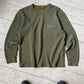 Heather Green Zip Pocket Light Weight Jumper (M~L)