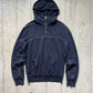 SS07 Navy Piping Hoody (M~L)