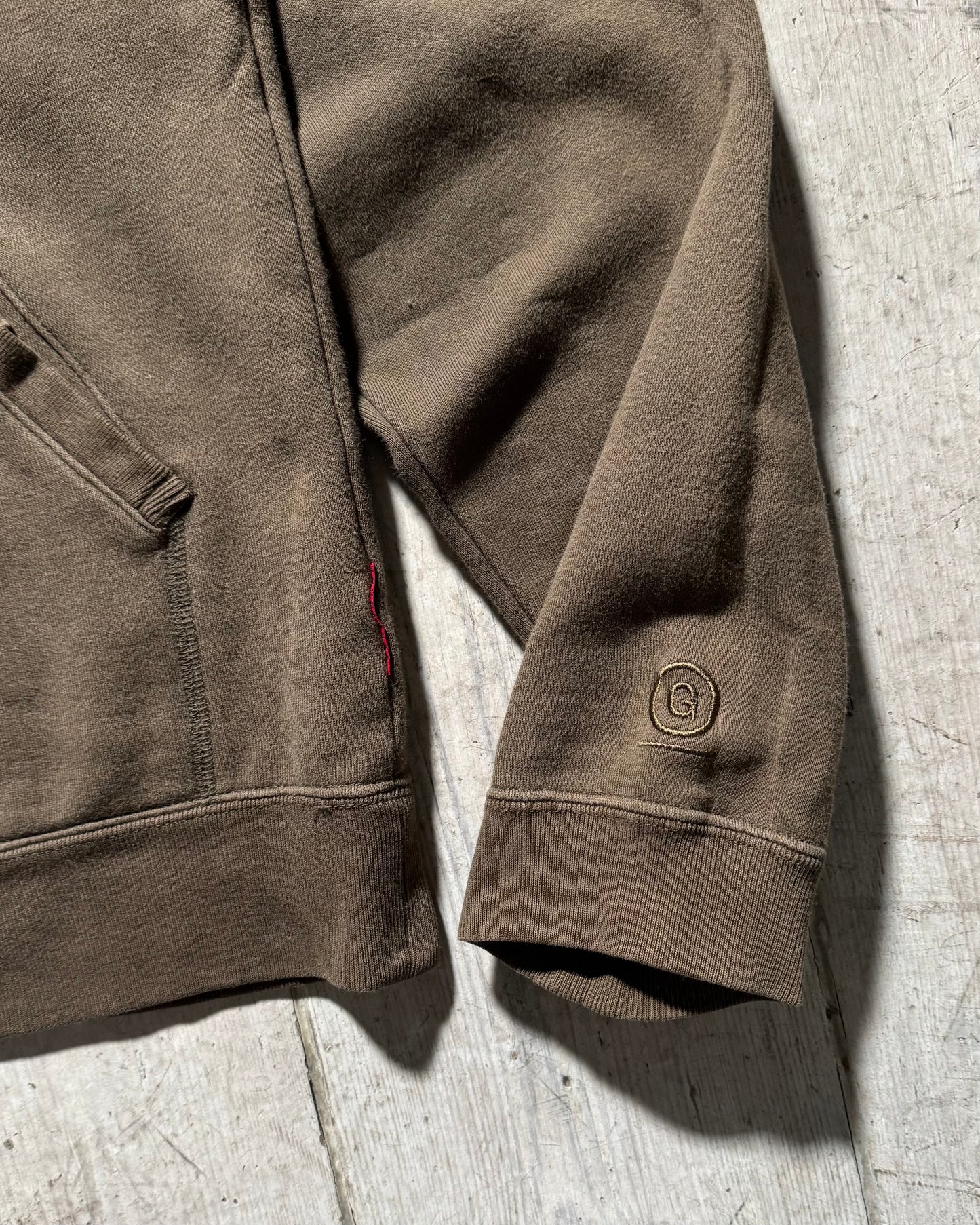 Early 2000s Brown Dual Pocket Jumper (M~L)